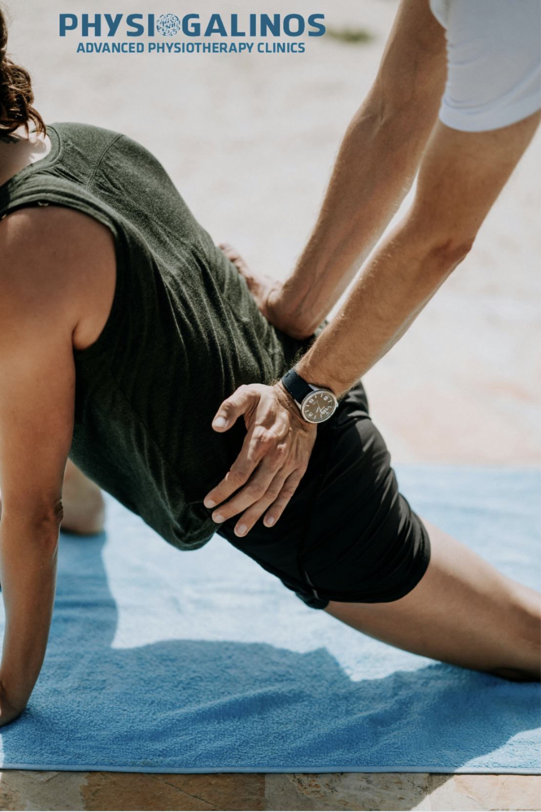 Διάταση ισχίου για ισχιαλγία στο PhysioGalinos
